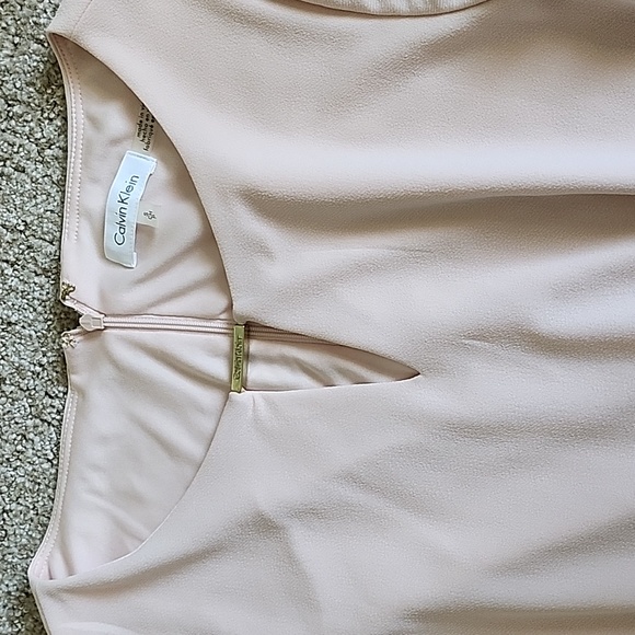 Calvin Klein pink long sleeve dress - Small - Picture 2 of 5